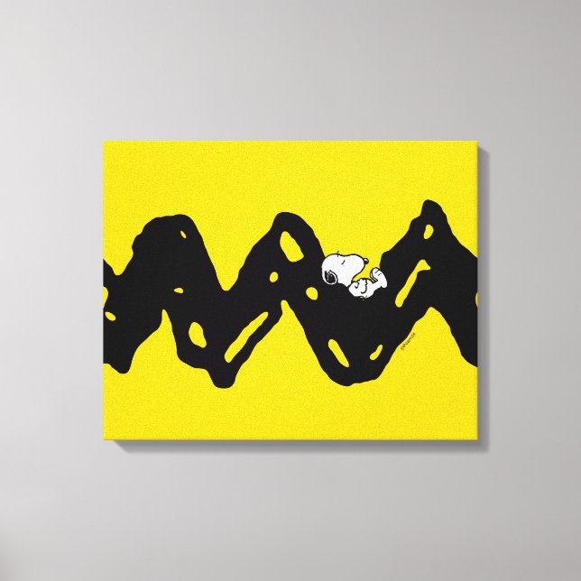 Peanuts | Snoopy Nap Canvas Print (Front)