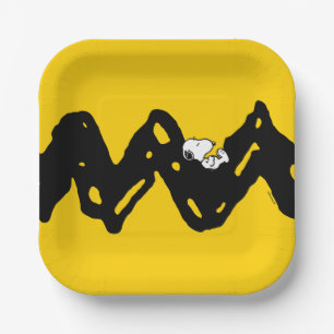 Peanuts   Snoopy Nap Paper Plates