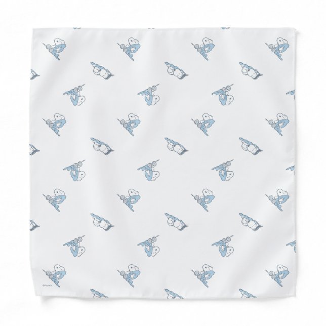 Peanuts | Snoopy Nap Time Pattern Bandana (Front)