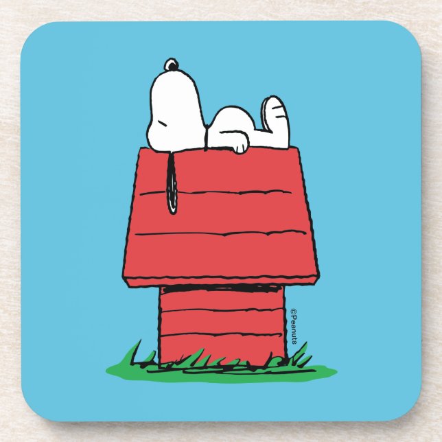 Peanuts | Snoopy Napping Beverage Coaster (Front)