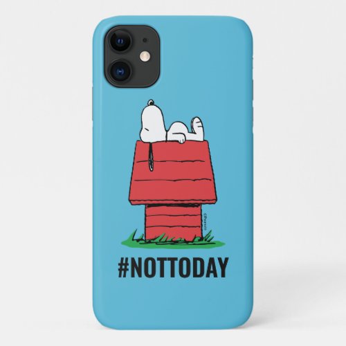 Peanuts  Snoopy Napping iPhone 11 Case