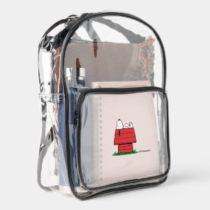 Peanuts Snoopy Napping Clear Backpack