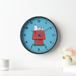 Peanuts | Snoopy Napping Clock<br><div class="desc">Snoopy is the loveable pet beagle of Charlie Brown in the comic strip Peanuts by Charles M. Schulz. Check out this cute Peanuts design featuring this loveable dog.</div>