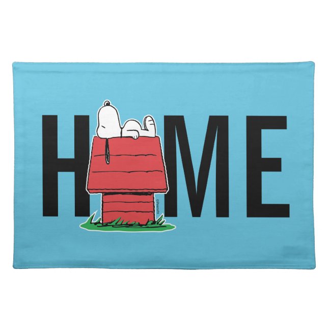 Peanuts | Snoopy Napping Cloth Placemat (Front)