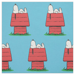 Peanuts Snoopy Napping Fabric