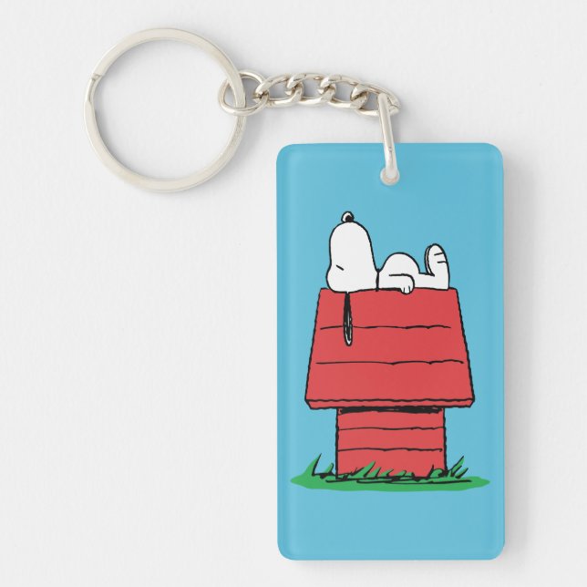 Peanuts | Snoopy Napping Keychain (Front)