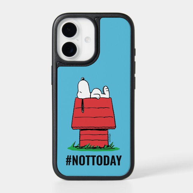 Peanuts | Snoopy Napping Otterbox iPhone Case (Back)