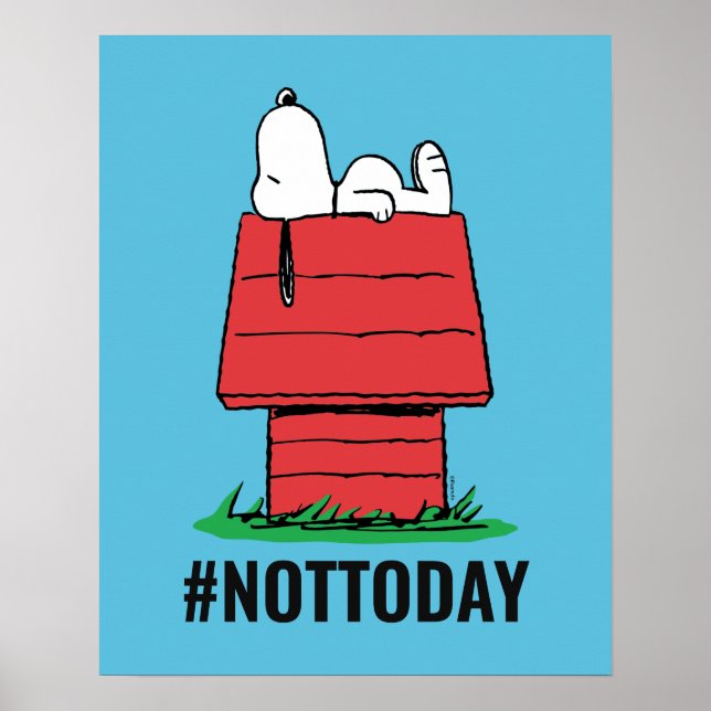 Peanuts | Snoopy Napping Poster (Front)