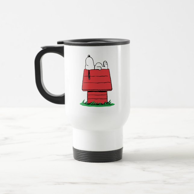 Peanuts | Snoopy Napping Travel Mug (Left)
