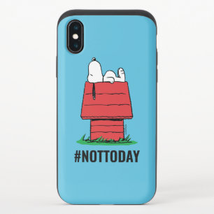Peanuts   Snoopy Napping iPhone X Slider Case
