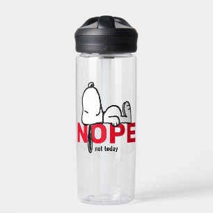 Peanuts   Snoopy Not Today Water Bottle