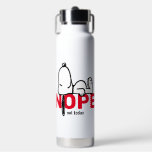 Peanuts | Snoopy Not Today Water Bottle<br><div class="desc">Check out this cute Peanuts design featuring Snoopy.</div>