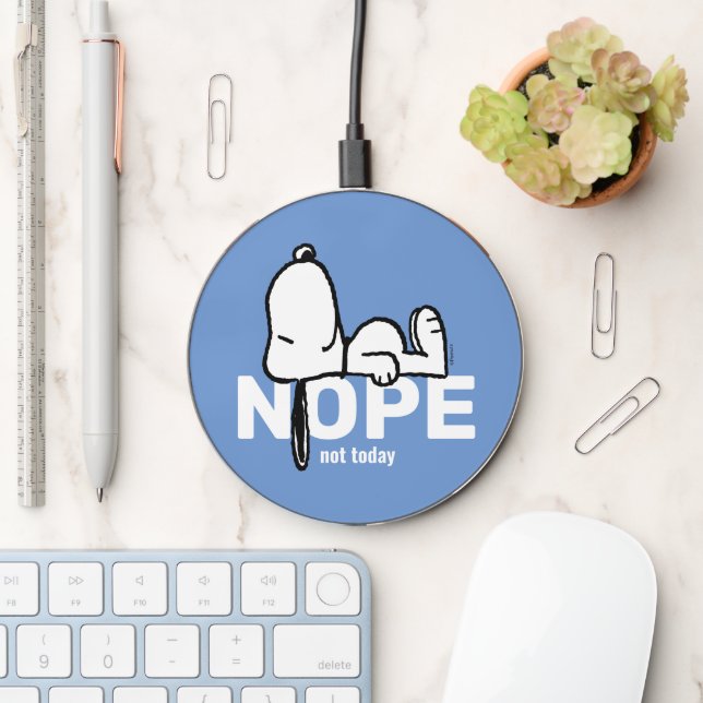 Peanuts | Snoopy Not Today Wireless Charger (Desk)