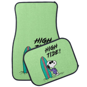 Peanuts Snoopy Ocean High Tide Car Floor Mat