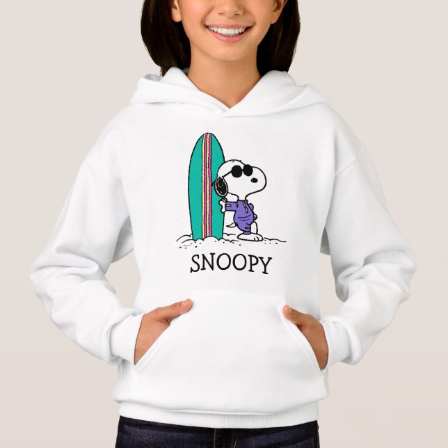 Peanuts | Snoopy Ocean High Tide Hoodie (Front)