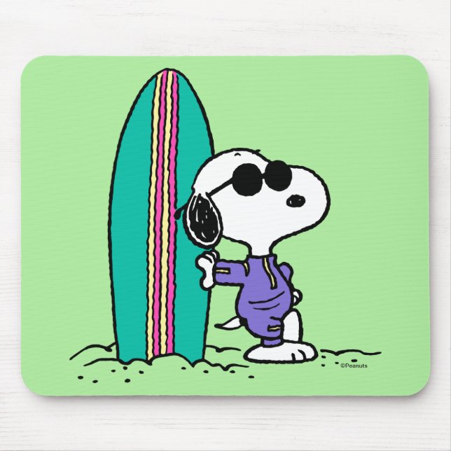 Peanuts | Snoopy Ocean High Tide Mouse Pad (Front)
