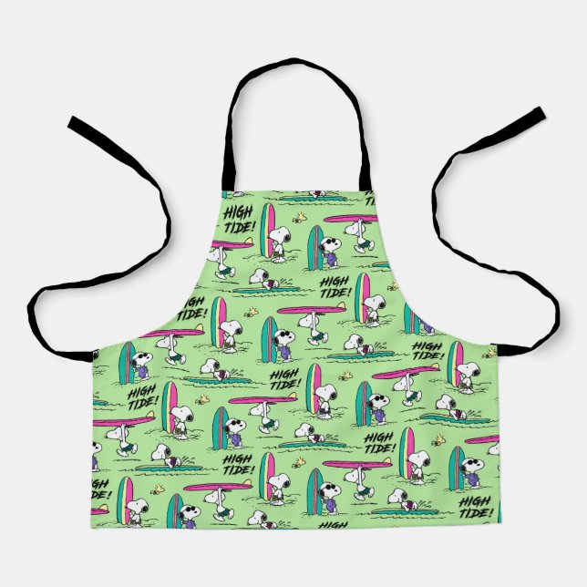 Peanuts | Snoopy Ocean High Tide Pattern Apron (Front)
