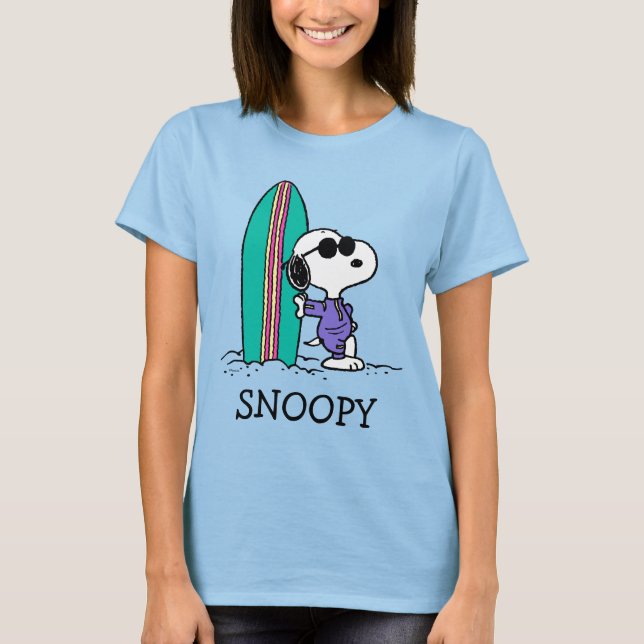 Peanuts | Snoopy Ocean High Tide T-Shirt (Front)