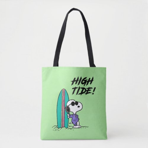 Peanuts  Snoopy Ocean High Tide Tote Bag