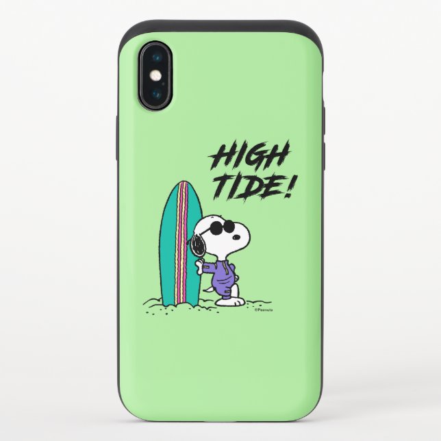Peanuts | Snoopy Ocean High Tide Uncommon iPhone Case (Back)