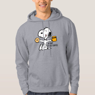 Peanuts | Snoopy OK But First Coffee Hoodie