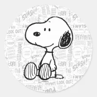 Kawaii Snoopy Wooden Pendants Ornaments Crafts Cartoon Round Kids