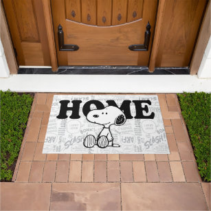 Buy: PEANUTS® Chill Out Doormat Winter All Peanuts