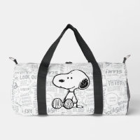 PEANUTS | Snoopy on Black White Comics