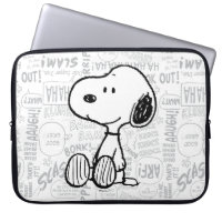 PEANUTS | Snoopy on Black White Comics