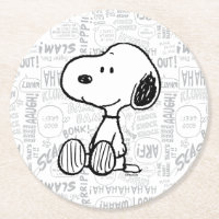 PEANUTS | Snoopy on Black White Comics