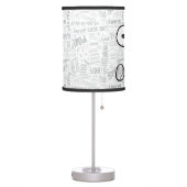 PEANUTS | Snoopy on Black White Comics Table Lamp (Left)
