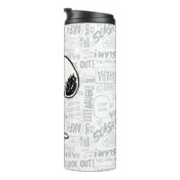 Snoopy and the Peanuts Gang White Insulated Tumbler