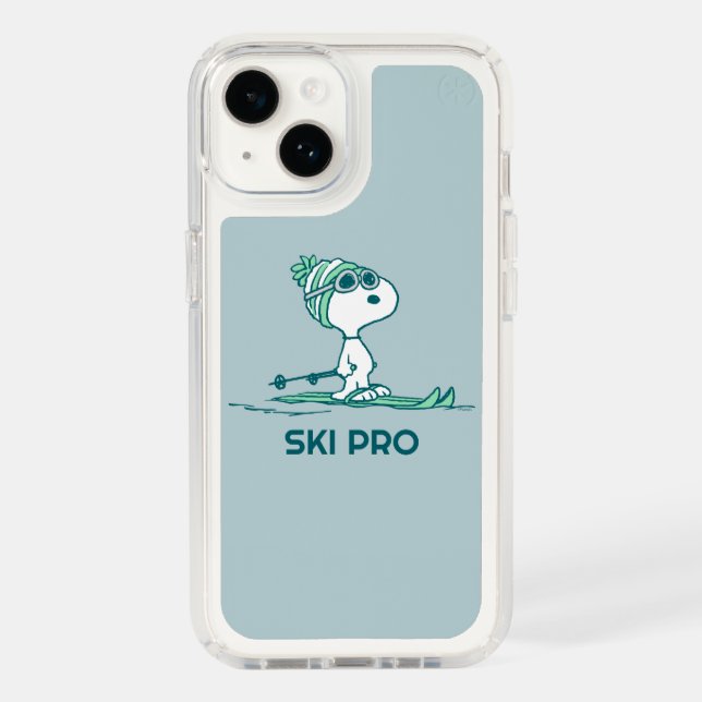 Peanuts | Snoopy on Skis Speck iPhone Case (Front)