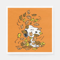Peanuts | Snoopy Pile of Leaves