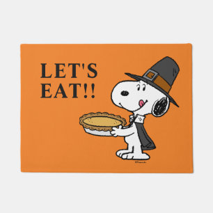 Peanuts   Snoopy Pilgrim Doormat