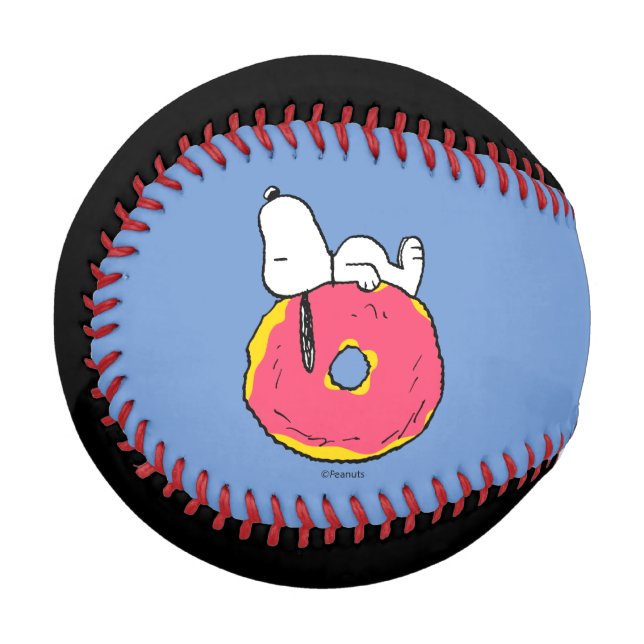 Peanuts | Snoopy Pink Donut Baseball (Front Left)