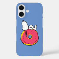Peanuts | Snoopy Pink Donut iPhone 16 Case