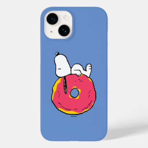 Peanuts  Snoopy Pink Donut Case_Mate iPhone 14 Case