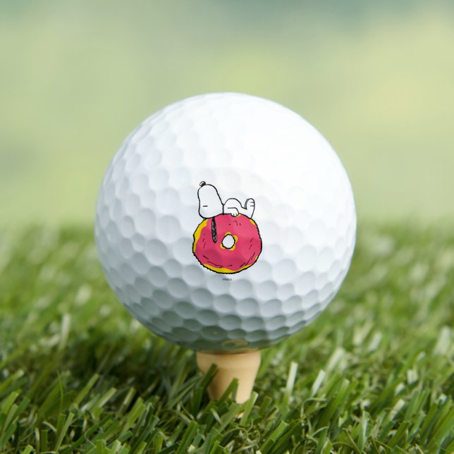 Peanuts | Snoopy Pink Donut Golf Balls (Insitu Tee)