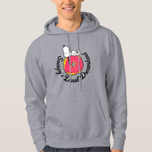 Peanuts  Snoopy Pink Donut Hoodie