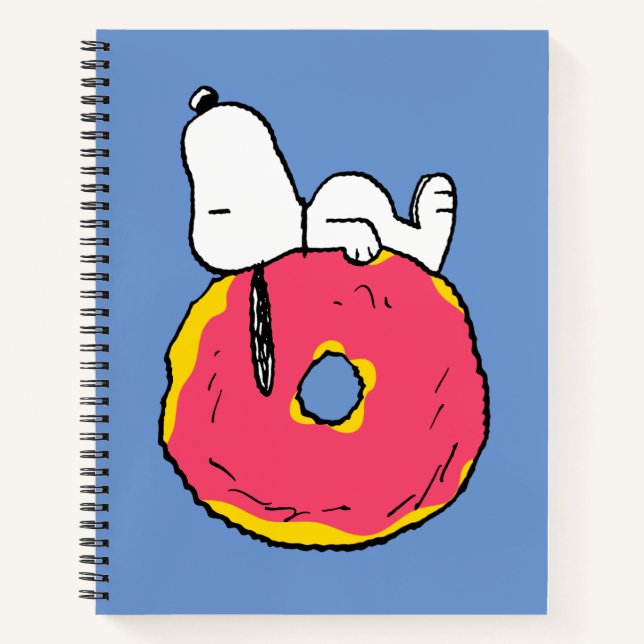 Peanuts | Snoopy Pink Donut Notebook (Front)