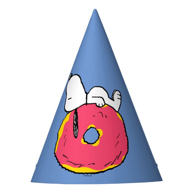 Peanuts | Snoopy Pink Donut Party Hat (Front)