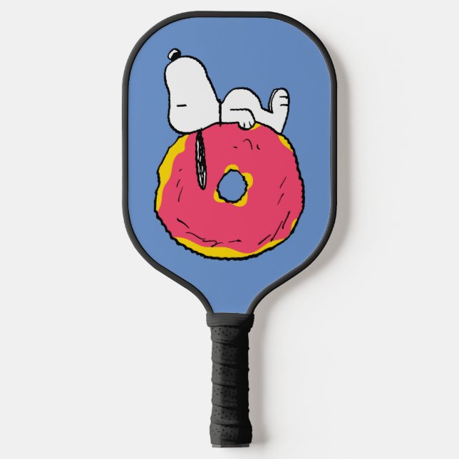 Peanuts | Snoopy Pink Donut Pickleball Paddle (Front)