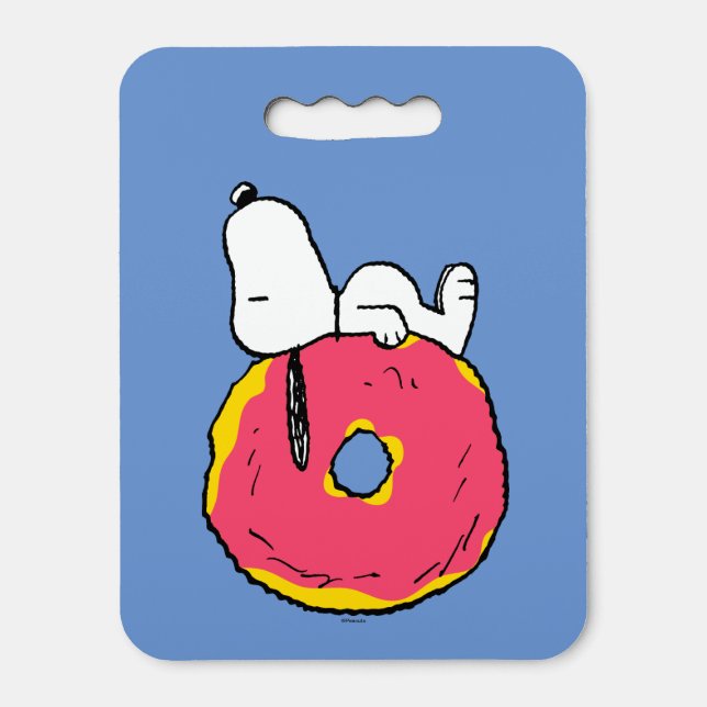 Peanuts | Snoopy Pink Donut Seat Cushion (Front Vertical)