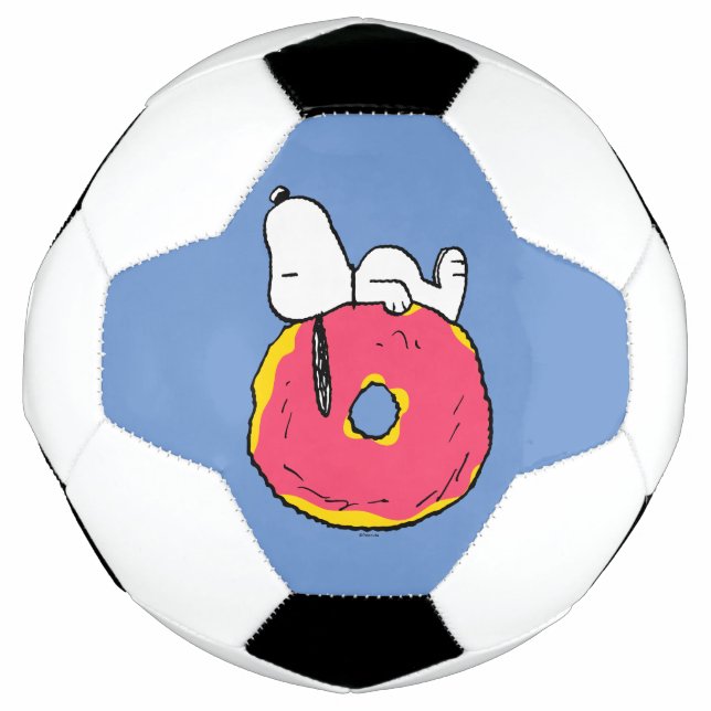 Peanuts | Snoopy Pink Donut Soccer Ball (Front)