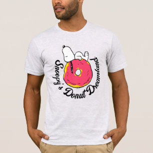 Peanuts Snoopy Pink Donut T-Shirt