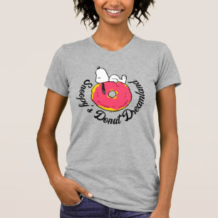 Peanuts   Snoopy Pink Donut T-Shirt