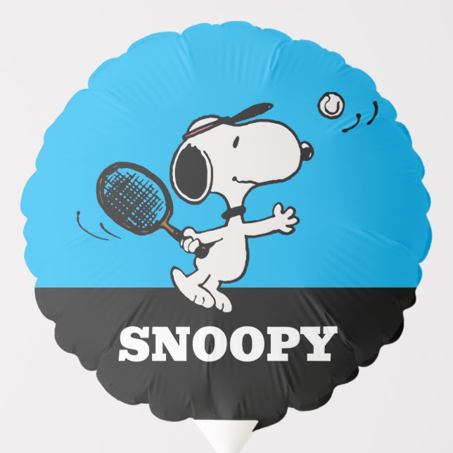 Peanuts | Snoopy Plays Tennis Balloon (Front)