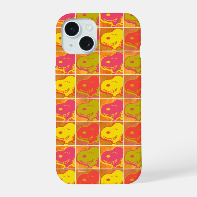 Peanuts | Snoopy Pop Art Pattern Iphone Case (Back)