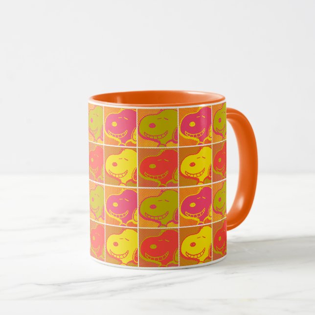 Peanuts | Snoopy Pop Art Pattern Mug (Front Right)
